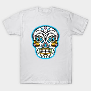 SUGAR Skull White T-Shirt